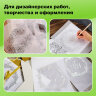 Калька под карандаш, рулон 878 мм х 20 м, плотность 40 г/м2, STAFF, 115507, 115507