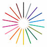 Карандаши цветные BIC "Kids ECOlutions Evolution", 18 цветов, пластиковые, заточенные, европодвес, 937513, 181124