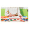 Карандаши цветные BIC "Kids ECOlutions Evolution", 18 цветов, пластиковые, заточенные, европодвес, 937513, 181124