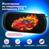 Пенал ЮНЛАНДИЯ, 1 отделение, 1 откидная планка, карман, мягкое покрытие ЭВА, 22х10х5 см, "В огне", 273187, 273187