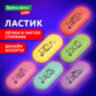 Ластик BRAUBERG KIDS "Fruits", 50х23х10 мм, пастельные цвета ассорти, 272674, 48 штук, 272674