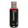 Флеш-диск 64 GB, SMARTBUY Crown, USB 2.0, черный, SB64GBCRW-K, 512783