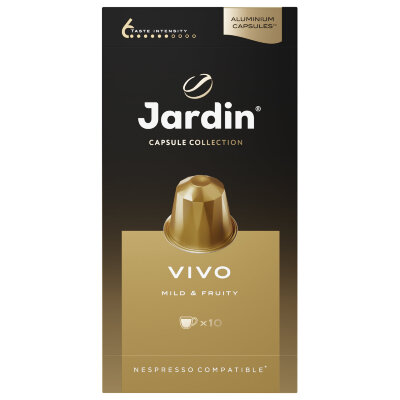 Кофе в капсулах JARDIN "Vivo" для кофемашин Nespresso, 10 порций, 1354-10, 621986
