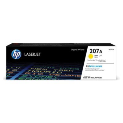 Картридж лазерный HP (W2212A) Color LJ M282/M283/M255, №207A, желтый, оригинальный, ресурс 1250 страниц, 363546