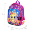 Ранец BRAUBERG QUADRO, 3 отделения, с брелком, "Charming kitten", 37х28х18 см, 270602, 270602