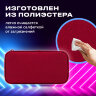Пенал-косметичка BRAUBERG, 1 отделение, органайзер, полиэстер, 22x11,5x6 см, винный, 270845, 270845