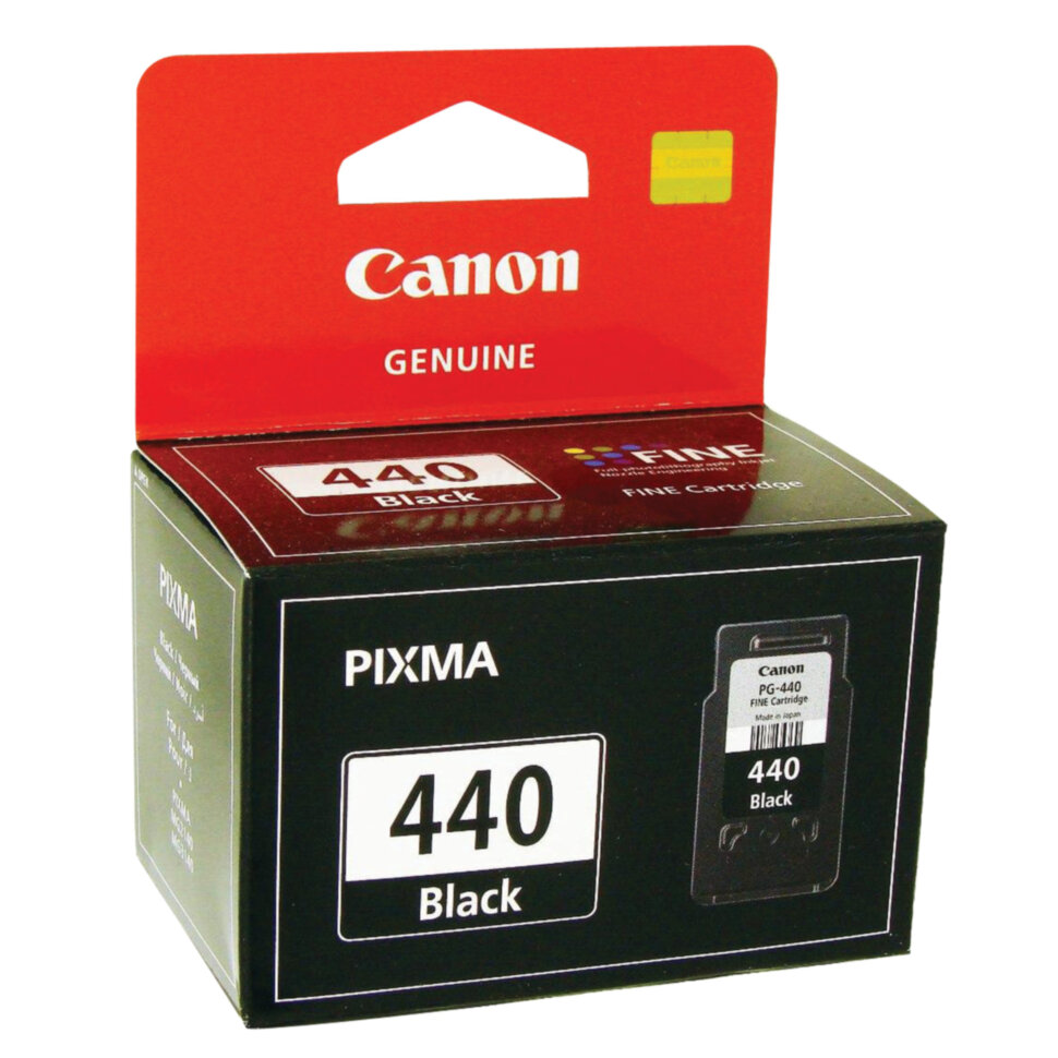 Картридж струйный CANON (PG-440) Pixma MG2140/PIXMA MG3140/PIXMA MG4140, черный, оригинальный, 5219B001, 361003