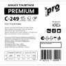 Бумага туалетная листовая 250 шт., PROtissue (T3) PREMIUM, 2-слойная, белая, 22,5х11 см, КОМПЛЕКТ 40 пачек, C249, С249, 114330