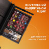 Этюдник-мольберт BRAUBERG ART PREMIERE, алюминиевые ножки, холст до 82 см, кофейный, 191757, 191757