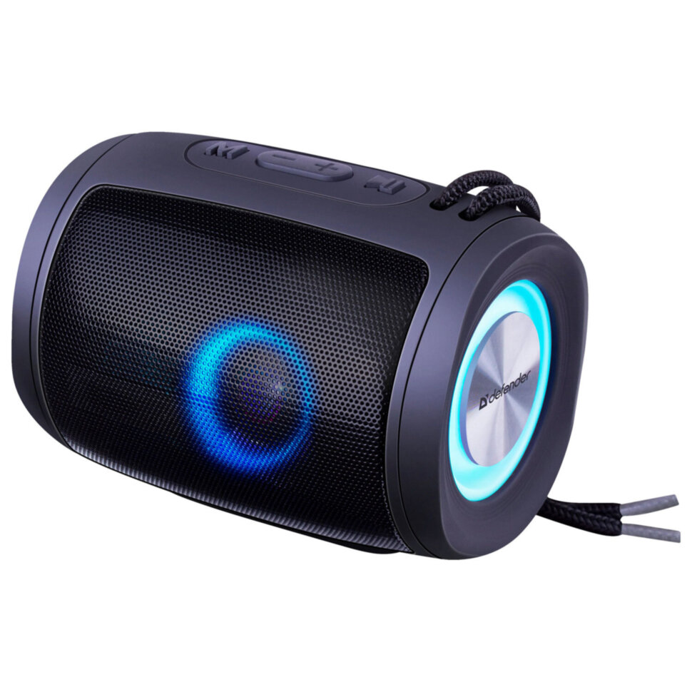 Колонка портативная DEFENDER Enjoy S200, 2.0, 5 Вт, Bluetooth, FM-тюнер, USB, microSD, 1200 мАч, 65200, 514282