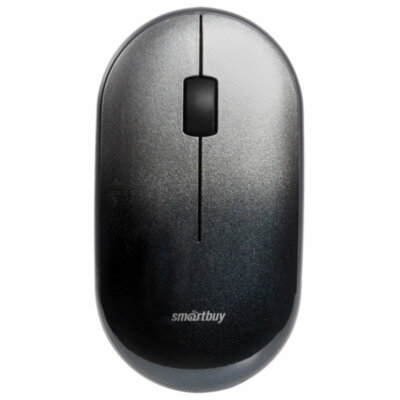 Мышь беспроводная бесшумная SMARTBUY 266AG-K, USB, 2 кнопки + 1 колесо, оптическая, черная, SBM-266AG-K, 514185