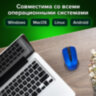 Мышь беспроводная SONNEN V99, USB, 1000/1200/1600 dpi, 4 кнопки, оптическая, синяя, 513530, 513530