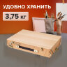 Этюдник из бука, 47х33х8,5 см, высота холста до 60 см, ножки алюминий 78 см, BRAUBERG ART, 192268, 192268