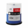 Диски CD-R SONNEN, 700 Mb, 52x, Cake Box (упаковка на шпиле) КОМПЛЕКТ 100 шт., 513533, 513533