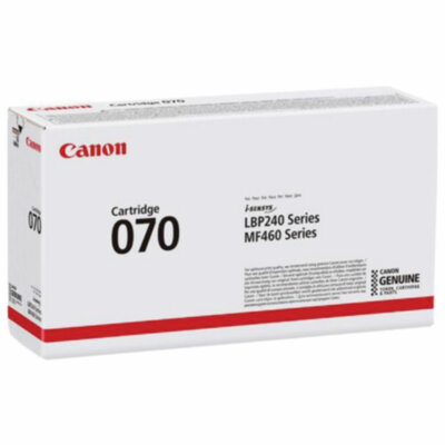 Картридж лазерный CANON (070) LBP240/MF460, ресурс 3000 стр., оригинальный, 5639C002, 364391