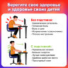 Подставка для монитора, ноутбука 555х265х114 мм, черная, BRAUBERG, 513792, 513792