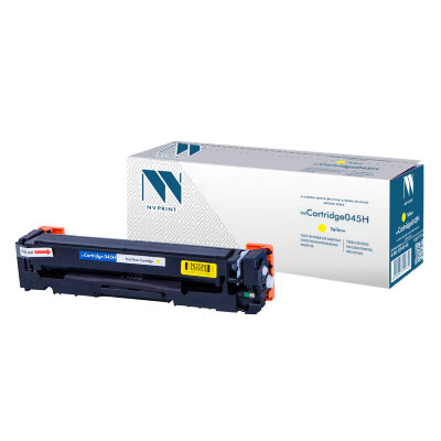 Картридж лазерный NV PRINT (NV-045HY) для CANON MF635 / LBP611/ 613, желтый, ресурс 2200 страниц, 363200