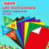 Цветная бумага А4 газетная, 16 листов, 8 цветов, на скобе, ПИФАГОР, 200х283 мм, "Волшебная страна", 129562, 129562