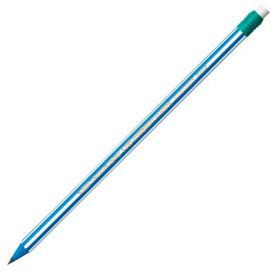 Карандаш чернографитный BIC, 1 шт., "Evolution Stripes", HB, с ластиком, корпус ассорти, 8960342, 24 штук, 180921