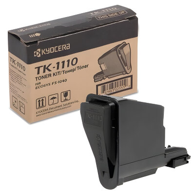 Тонер-картридж KYOCERA (TK-1110) FS1040/1020/1120, оригинальный, ресурс 2500 стр., 1T02M50NX1, 320497