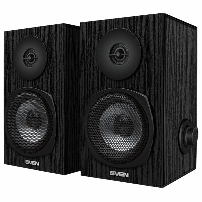 Колонки компьютерные SVEN SPS-575, 2.0, 6 Вт, питание USB, черные, SV-016166, 263171