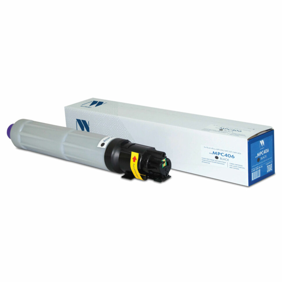 Картридж лазерный NV PRINT (NV-MPC406BK) для Ricoh Aficio-MPC306/MPC307/MPC406, черный, ресурс 17000 страниц, NV-MPC406Bk, 364342