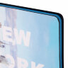 Тетрадь А5 (168х208 мм), 80 л., сшивка, клетка, под кожу, BRAUBERG VISTA, "New York", 403922, 403922