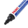Маркер-краска лаковый (paint marker) 6 мм, ЧЕРНЫЙ, НИТРО-ОСНОВА, BRAUBERG PROFESSIONAL PLUS EXTRA, 151451, 151451