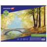 Холст на картоне BRAUBERG ART CLASSIC, 40*50см, грунтованный, 100% хлопок, мелкое зерно, 190622, 190622