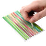 Закладки клейкие, выделители текста, BRAUBERG ULTRA COLOR, 135х5 мм, 160 штук (8 цветов х 20 листов), 116685, 116685