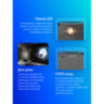 Проектор CACTUS CS-PRC.04B.WUXGA-A, LCD, 1920x1080, 16:9, 3500 лм, 1000:1, 1,35 кг, черный, 355016