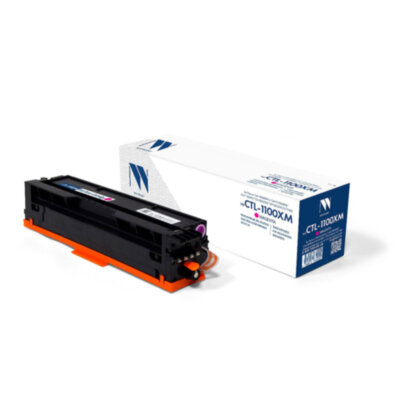 Картридж лазерный NV PRINT (NV-CTL-1100XM) для Pantum CM1100/CP110, пурпурный, ресурс 2300 стр., 364399