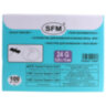 Иглы-бабочки для вливания в малые вены SFM 0,55 х 19 - 24G, КОМПЛЕКТ 100 штук, LUER, 631302