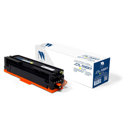 Картридж лазерный NV PRINT (NV-CTL-1100XY) для Pantum CM1100/CP1100, желтый, ресурс 2300 стр., 364400