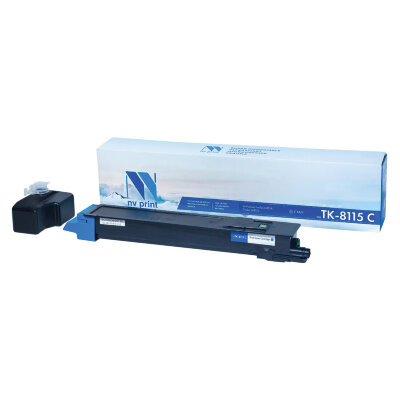 Тонер-картридж NV PRINT (NV-TK8115C) для Kyocera M8124cidn/M8130cidn, голубой, ресурс 6000 страниц, NV-TK8115С, 363898