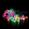Электрогирлянда-нить комнатная "Bubble ball", 3 м, 30 LED, мультицветная, 220 V, контроллер, ЗОЛОТАЯ СКАЗКА, 591363, 591363