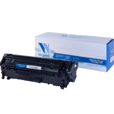 Картридж лазерный NV PRINT (NV-Q2612A/FX-10/703) для HP/CANON LaserJet/i-SENSYS, ресурс 2000 стр., NV-2612A/FX-10/, 362888