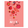 Тетрадь А4, 80 л., BRAUBERG, скоба, клетка, обложка картон, "Mix", 404046, 12 штук, 404046