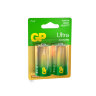 Батарейки КОМПЛЕКТ 2 шт., GP Ultra G-Tech, D (LR20, 13А), алкалиновые, блистер, 13AU-CR2, 454092