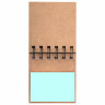 Закладки клейкие в книжке BRAUBERG PASTEL 200 штук: 50х15 мм 5 цветов х 25 листов, 50х75 мм 3 цвета х 25 листов, 115582, 115582
