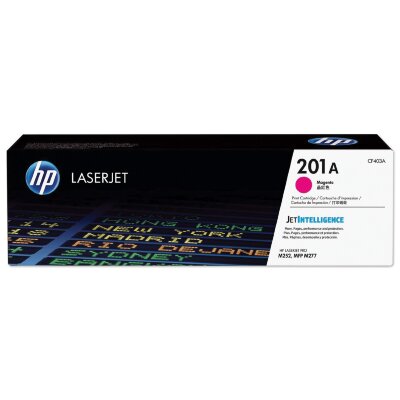 Картридж лазерный HP (CF403A) LaserJet Pro M277n/dw/M252n/dw, №201A, пурпурный, оригинальный, ресурс 1400 страниц, 361695