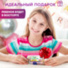 Набор для создания бижутерии и украшений BEADS SET, 200 элементов, 10 видов, прозрачные, BRAUBERG KIDS, 664694, 664694