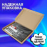 Фотоальбом 22х30 см, 24 черных листа, уголки, стикеры, ручка, клей, BRAUBERG Black Line, 880653, 880653