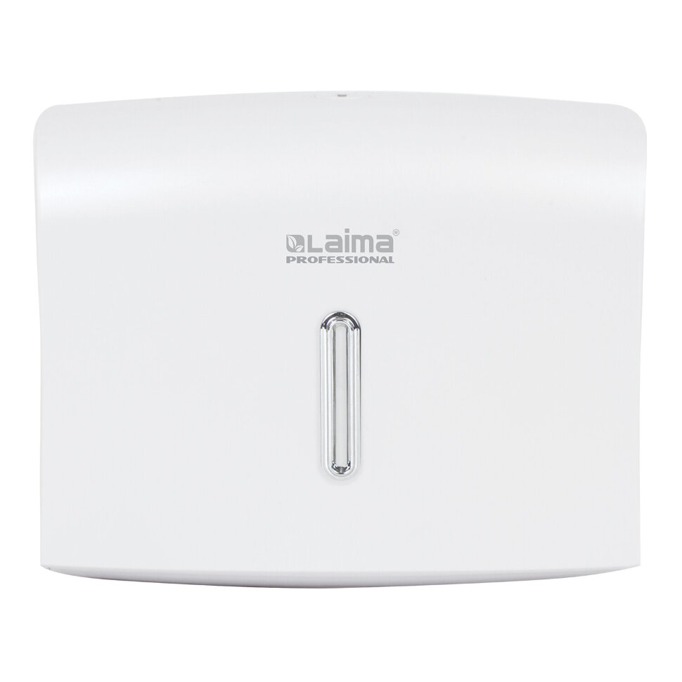 Диспенсер для полотенец LAIMA PROFESSIONAL BASIC (Система H2), Z-сложения, белый, ABS, 605049, 605049