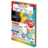 Бумага цветная 20 цветов BRAUBERG MULTICOLOR А4, 80 г/м2, 100 л., (20 цветов x 5 листов), 116649, 116649