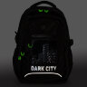Рюкзак BRAUBERG CONTENT универсальный, 3 отделения, светоотражающий принт, "Dark city", 47х33х18 см, 270763, 270763