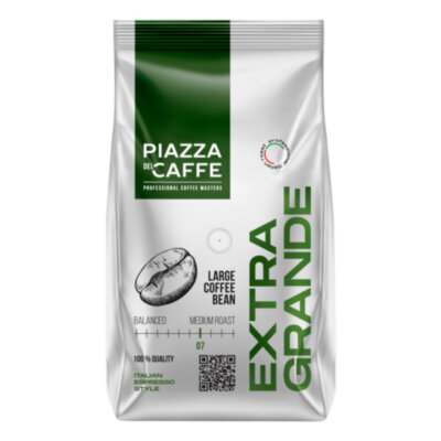 Кофе в зернах PIAZZA DEL CAFFE "Extra Grande", 800 г, 1871-06, 623891