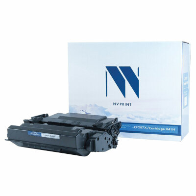 Картридж лазерный NV PRINT (NV-CF287X/NV-041H) для HP/Canon M506/M527/LBP312x, ресурс 20000 страниц, NV-CF287X/041H, 363786