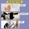 Монтажная прозрачная суперпрочная двухсторонняя лента 19 мм х 5 м, акриловая, 1 мм, BRAUBERG, 606424, 606424