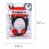 Кабель USB 2.0 – Lightning, 1 м, SONNEN, медь, для передачи данных и зарядки, черный, 513116, 513116